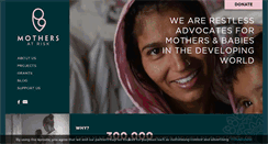 Desktop Screenshot of mothersatrisk.org